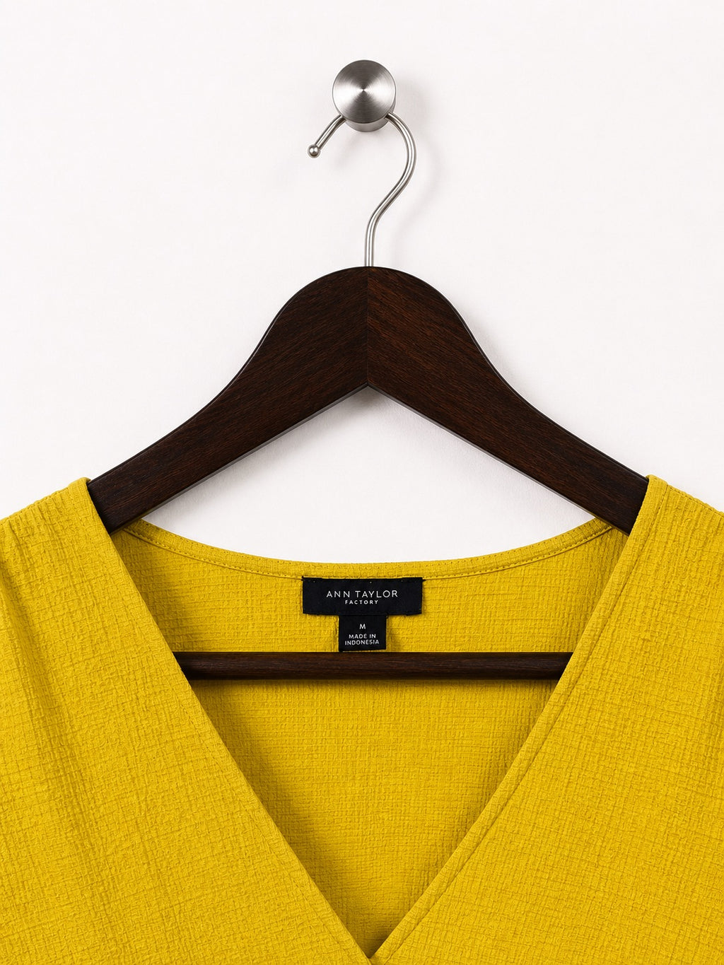 Ann Taylor Women's Mustard Yellow Top Size – M