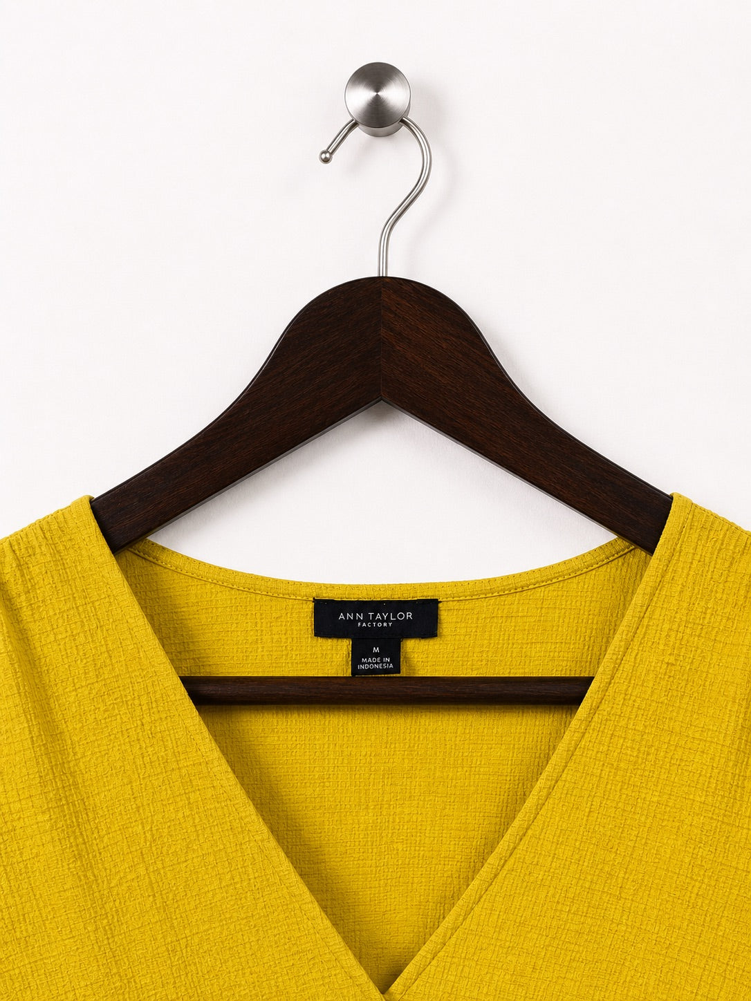 Ann Taylor Women's Mustard Yellow Top Size – M
