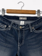 Soundgirl Reworkded Flare Denim Size 13 (Fits Large)