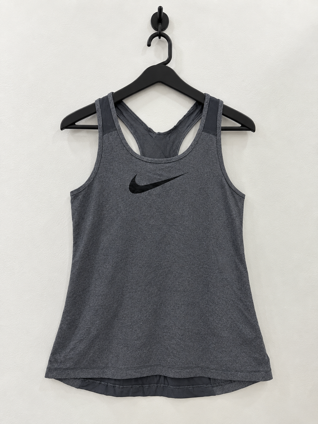 Nike Women's Dri-FIT Grey Workout Gym Tank Top Size - S