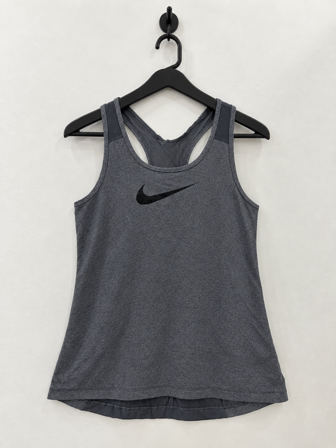 Nike Women's Dri-FIT Grey Workout Gym Tank Top Size - S
