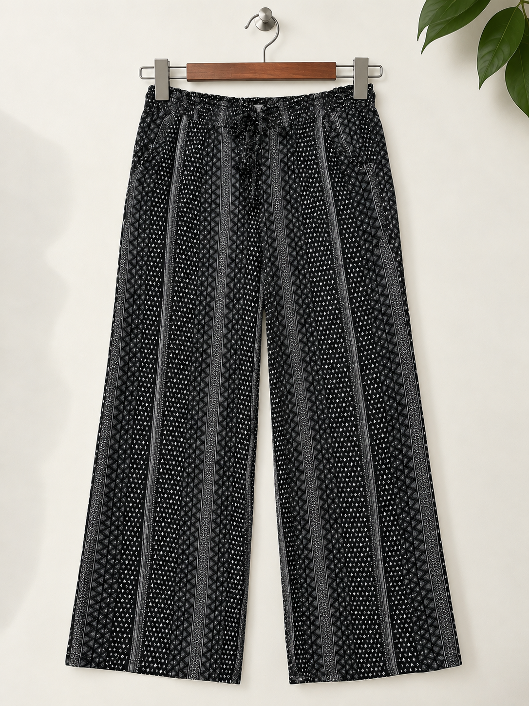 Paper Crane Boho Elastic Waist Trouser Size - S