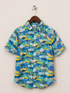 Cat & Jack XL (16) Men’s Short Sleeve Button-Down Shirt