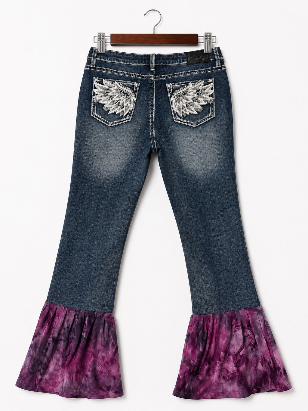 Soundgirl Reworkded Flare Denim Size 13 (Fits Large)