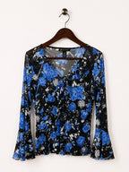INC Floral Print Pullover Top