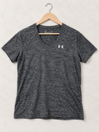 Under Armour HeatGear Loose Fit V-Neck Women’s Gym Tee Size - L