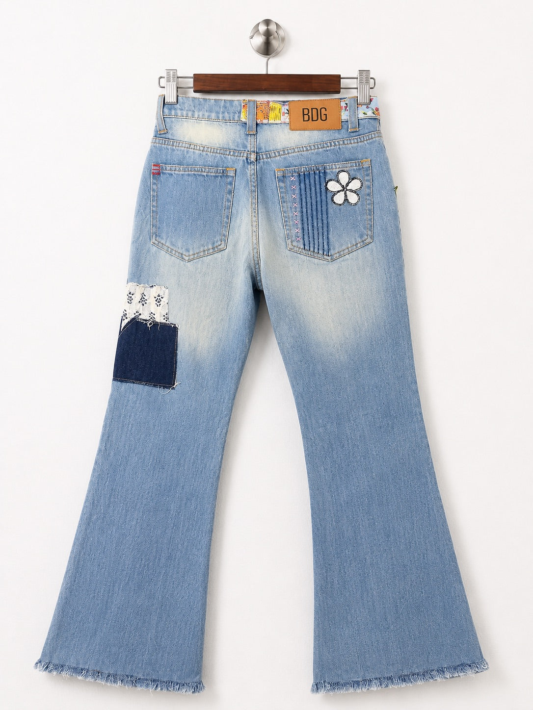 BDG Patchwork Flare Denim