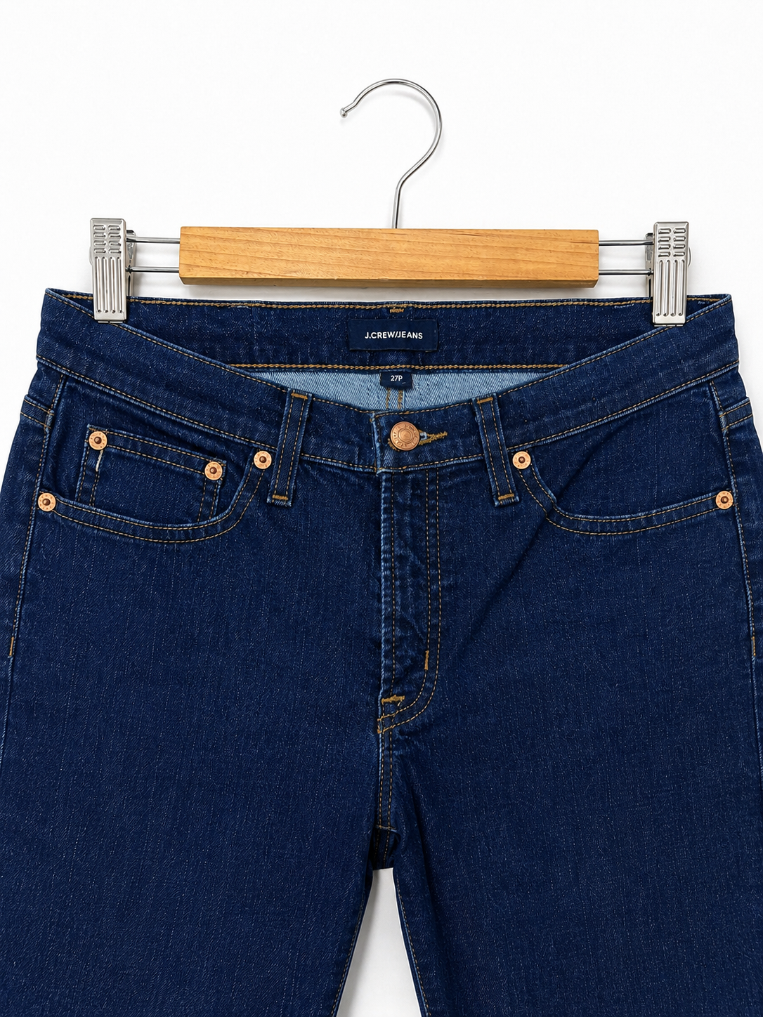 J.Crew Women's Dark Wash Straight Leg Jeans