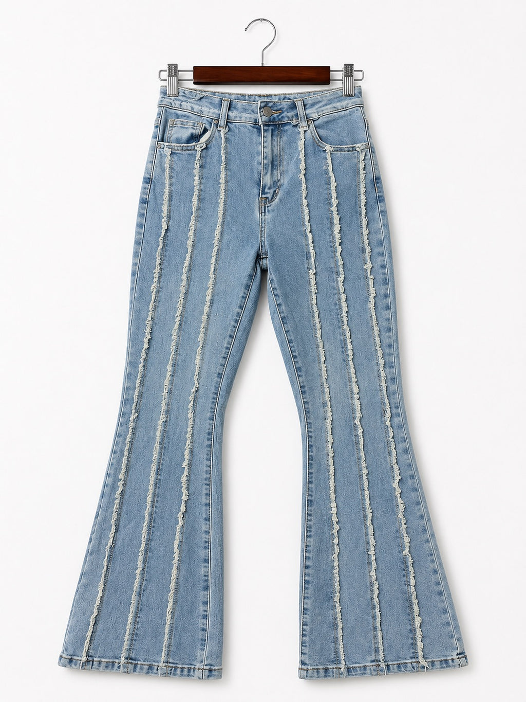 Frayed Seams Denim
