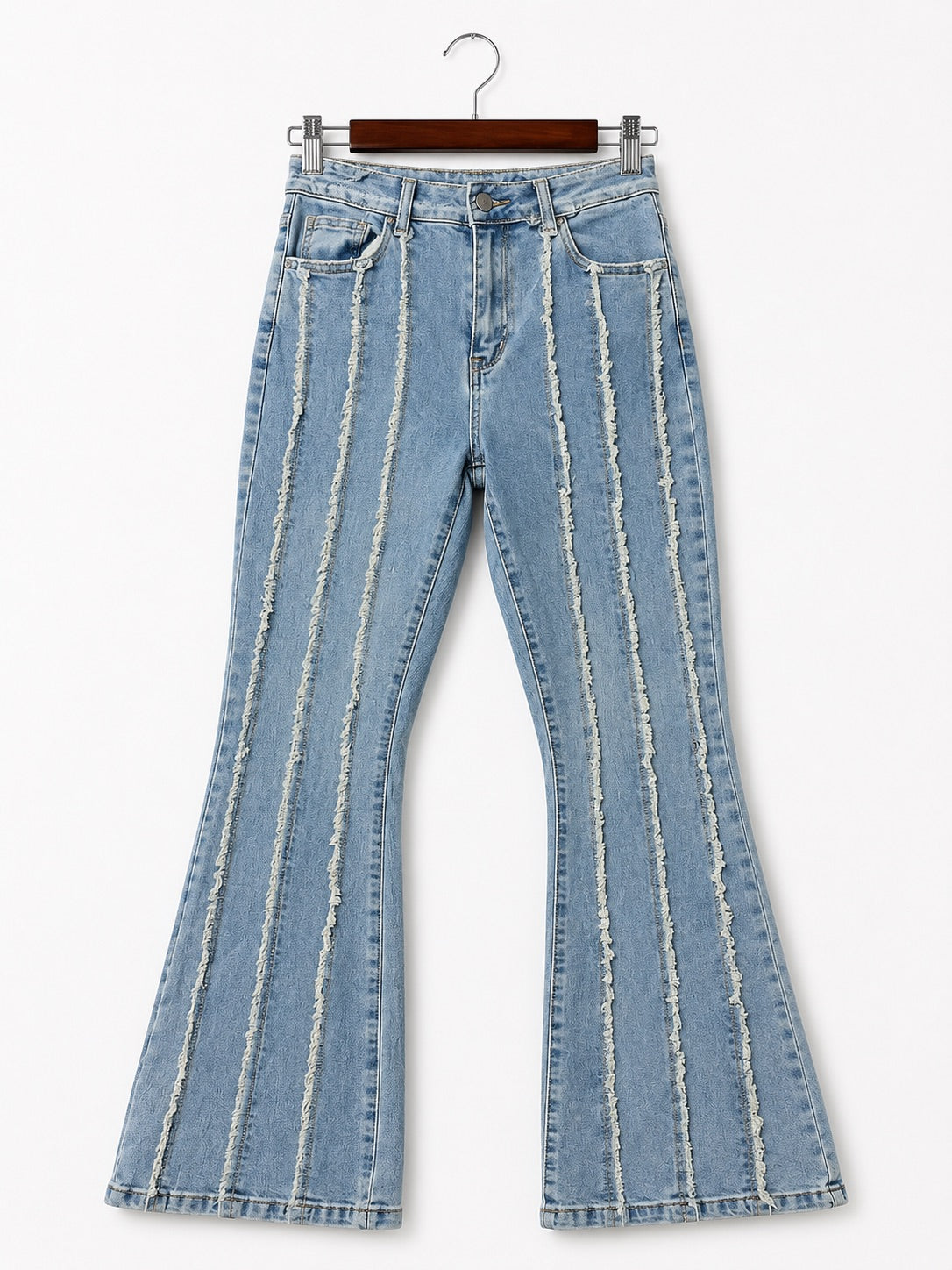 Frayed Seams Denim
