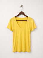 H&M L.O.G.G. Women's Bright Yellow Tshirt Size - M (US)