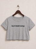 Burn Boot Camp Women's Crop Top – Size S