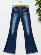 American Eagle Women's Medium Wash Flared Bootcut Jeans -