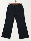 Dockers Women’s Black Straight Leg Cotton Chino Pants