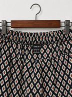 SHEIN Geometric Diamond Print Women Trouser Size - M