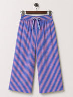 GAP Striped Elastic Women Trouser