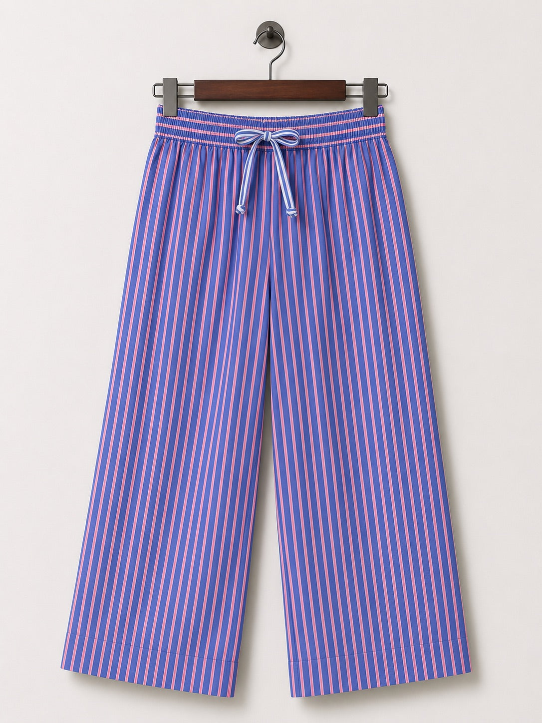 GAP Striped Elastic Women Trouser