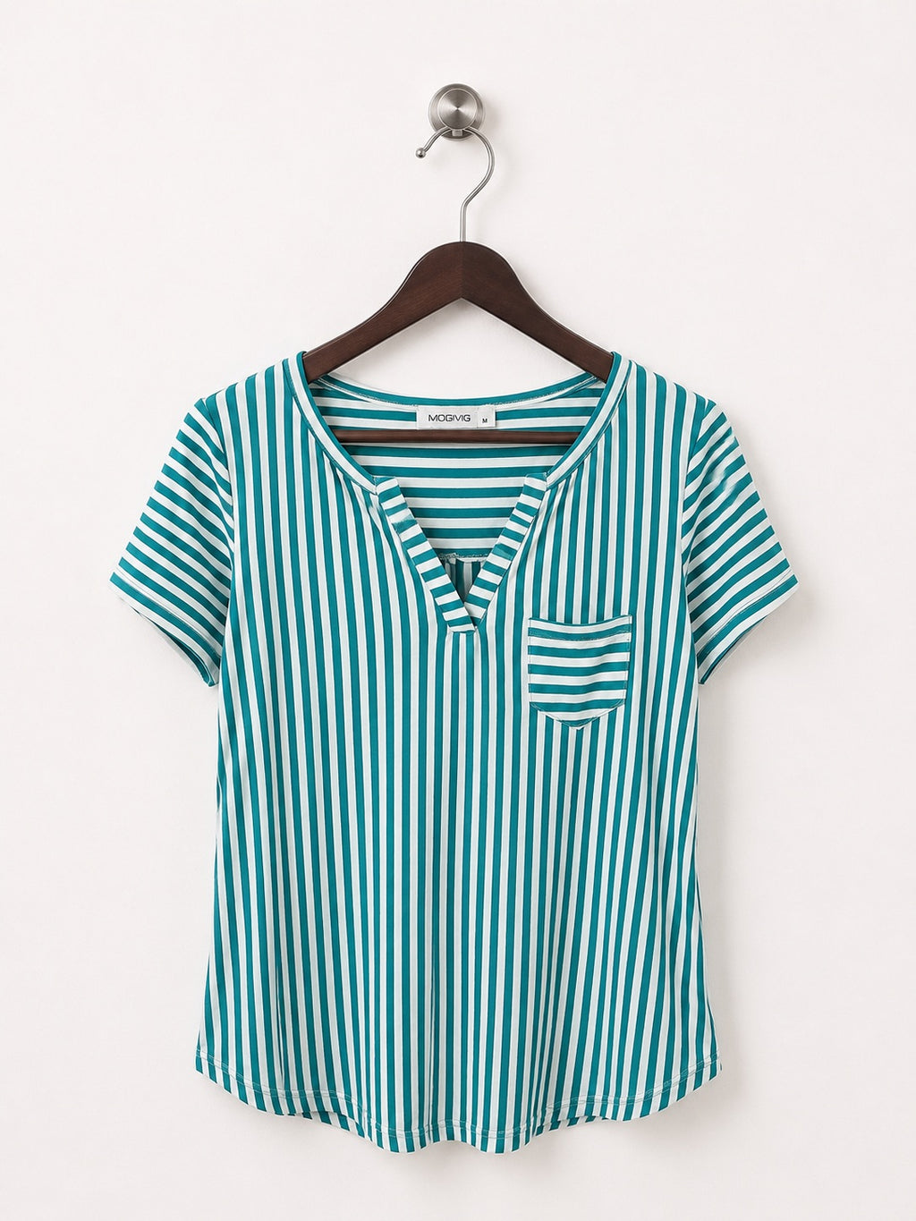 MOGIVGI Women's Teal Green Tshirt Size - M