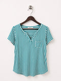MOGIVGI Women's Teal Green Tshirt Size - M