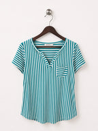 MOGIVGI Women's Teal Green Tshirt Size - M