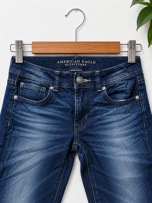 American Eagle Women's Medium Wash Flared Bootcut Jeans -
