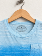 American Eagle Men's Striped Pocket T-Shirt - Size M