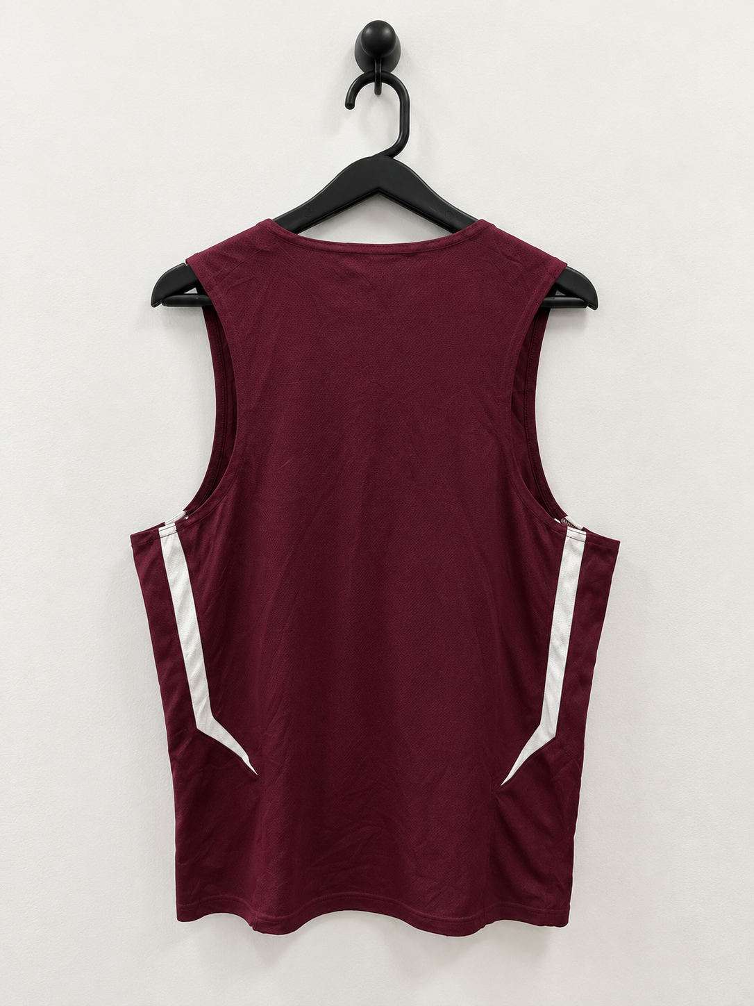 Under Armour Men's Maroon Basketball Jersey Tank Top Size - L