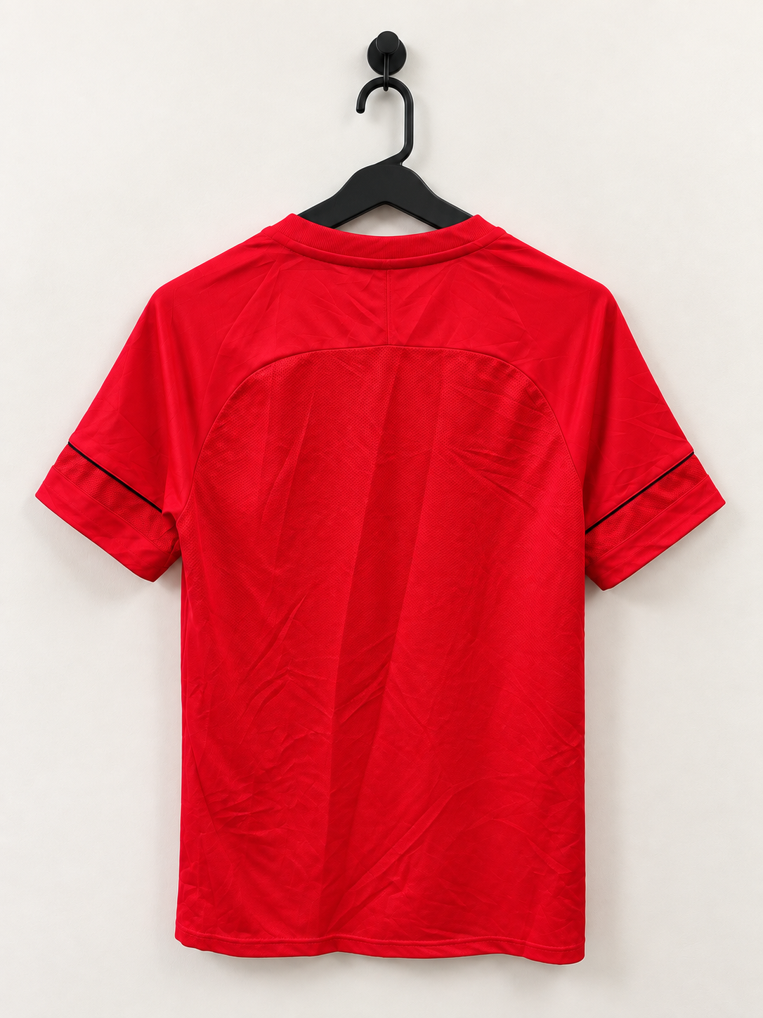 Nike Men's Dri-FIT Red Athletic Football T-Shirt Size - S