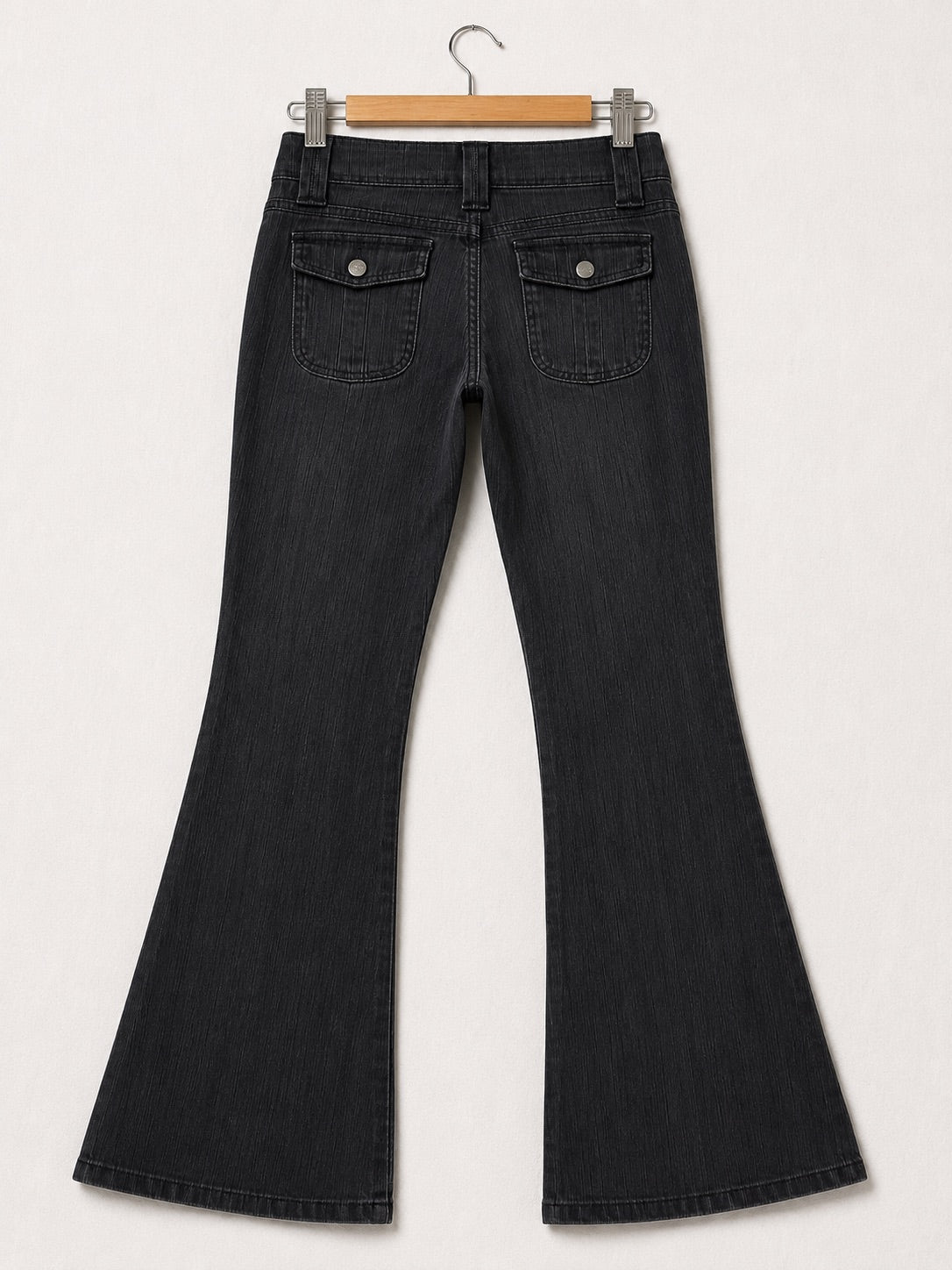 Younique Women's Low-Rise Flared Jeans