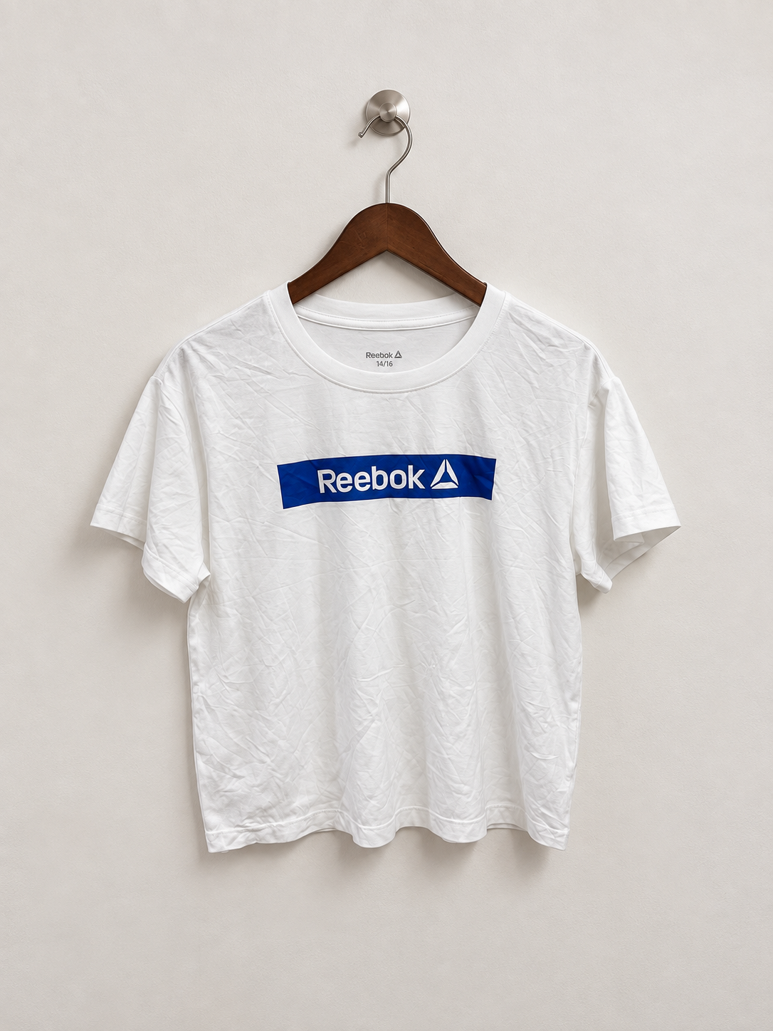 Reebok White Short Sleeves T-Shirt - Youth 14/16