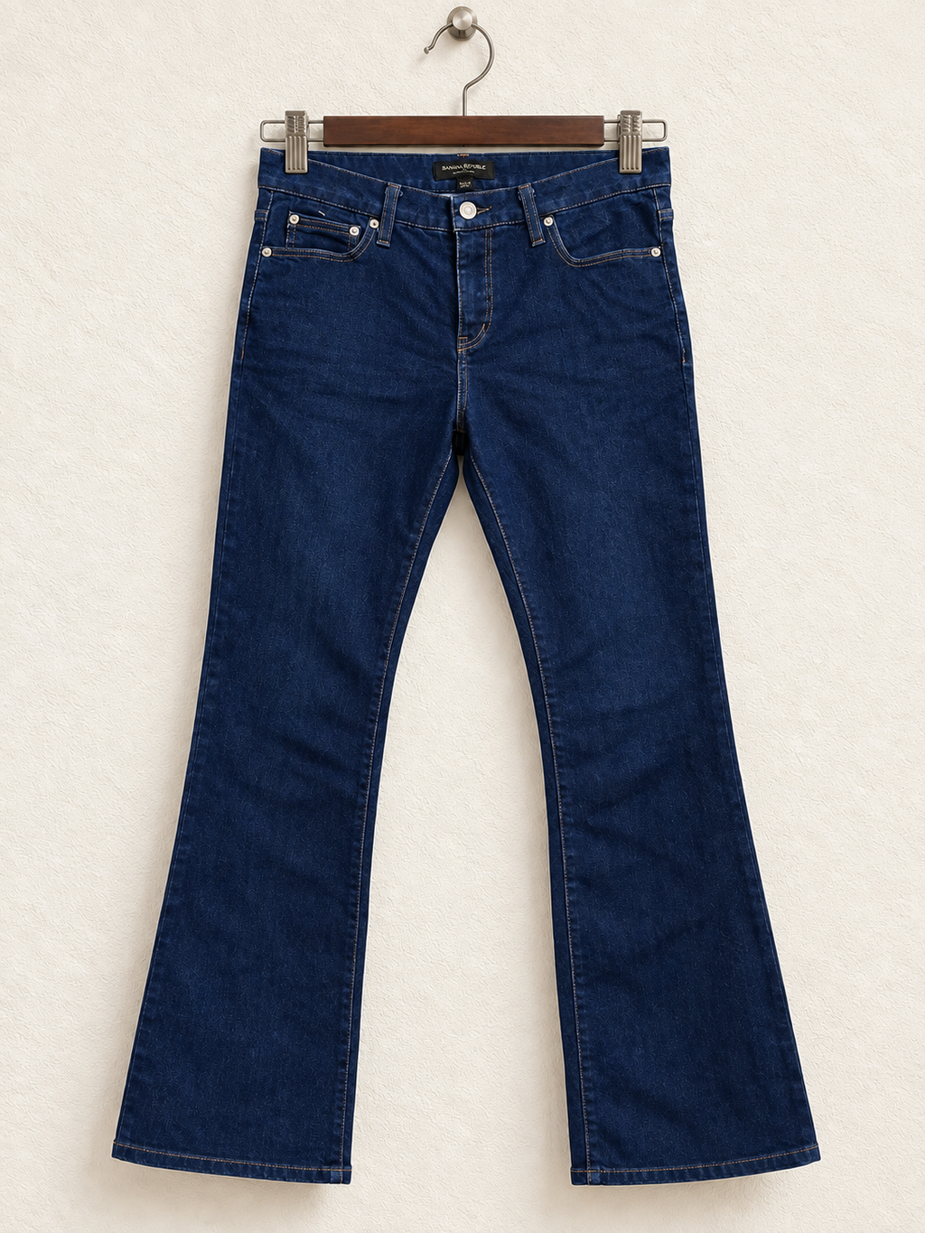 Banana Republic Women’s Dark Wash Low-Rise Bootcut Jeans