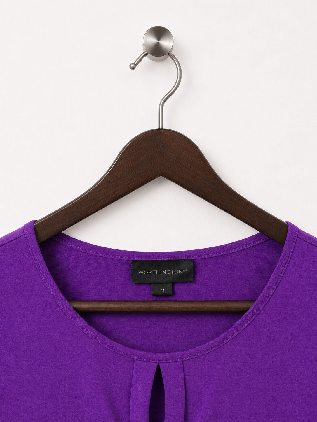 Worthington Women's Purple Tshirt Size - M