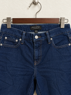 Banana Republic Women’s Dark Wash Low-Rise Bootcut Jeans