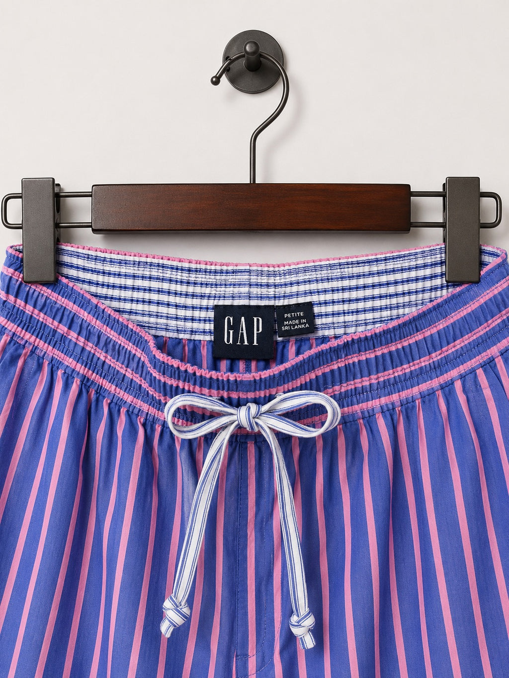 GAP Striped Elastic Women Trouser