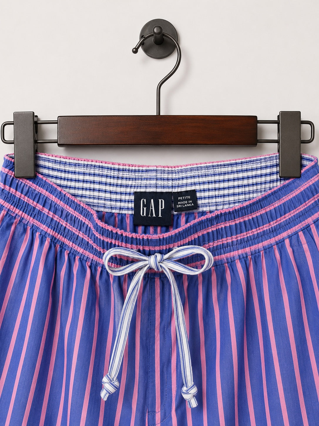 GAP Striped Elastic Women Trouser