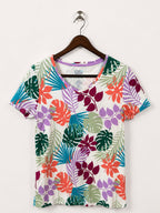 Croft & Barrow Women's Multi-Color T-Shirt – Size S