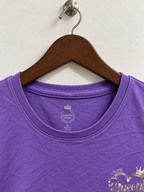 Purple Graphic Chest Logo T-Shirt - Size L / XS
