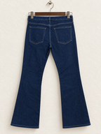 Banana Republic Women’s Dark Wash Low-Rise Bootcut Jeans