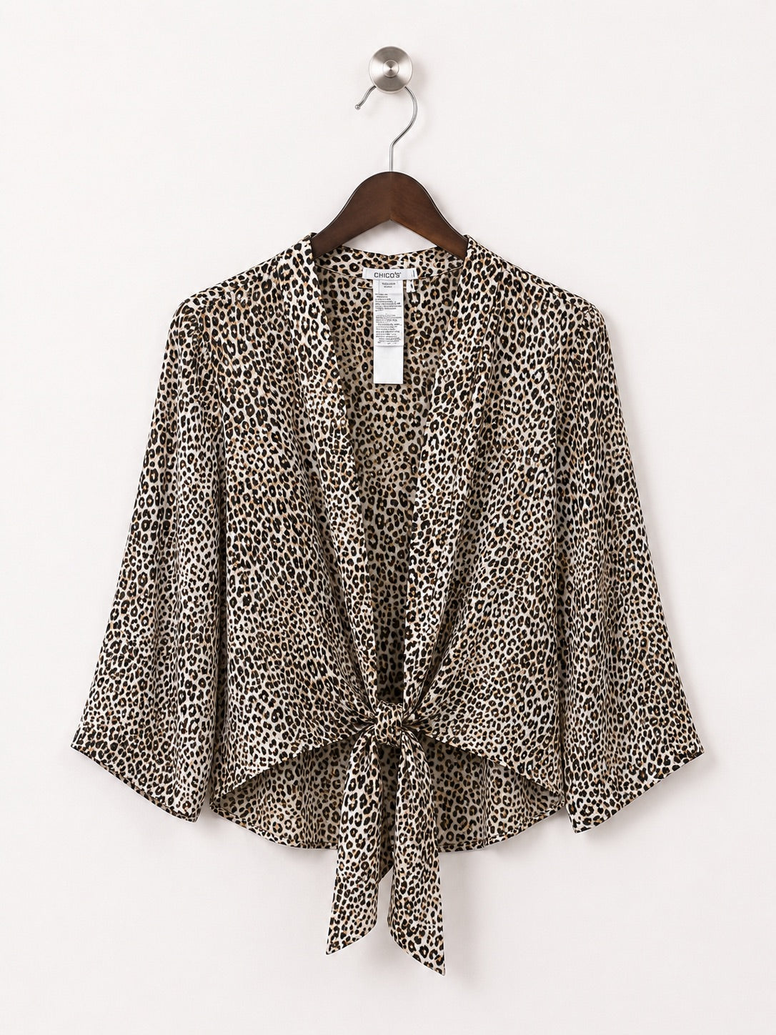 Chico's Women's Leopard Print Top