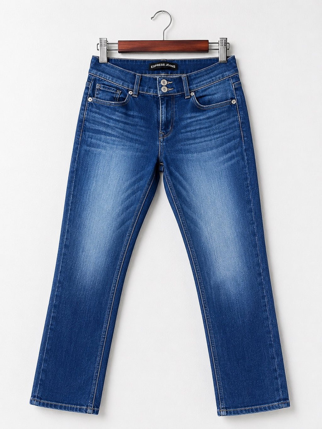Express Jeans Women's Straight Leg Denim