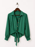 Women's Emerald Green Top