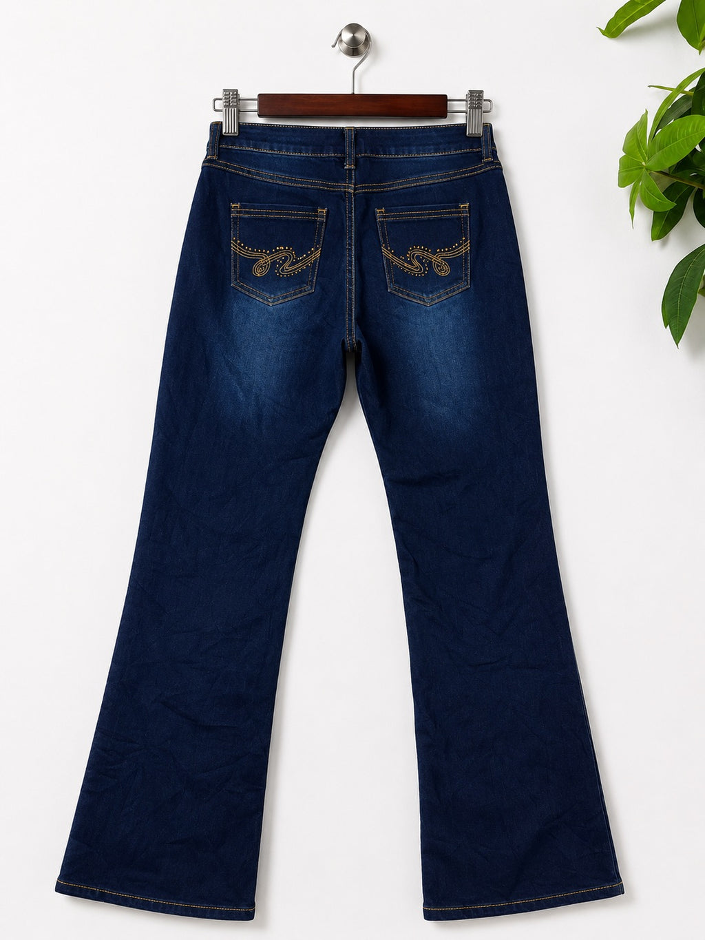 DG2 Women's Embroidered Bootcut Jeans