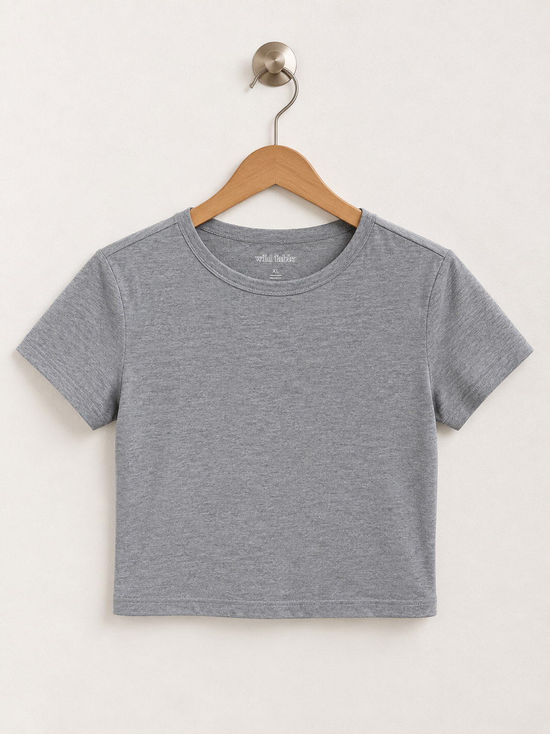 Wild Fable Women’s Grey Crop Top