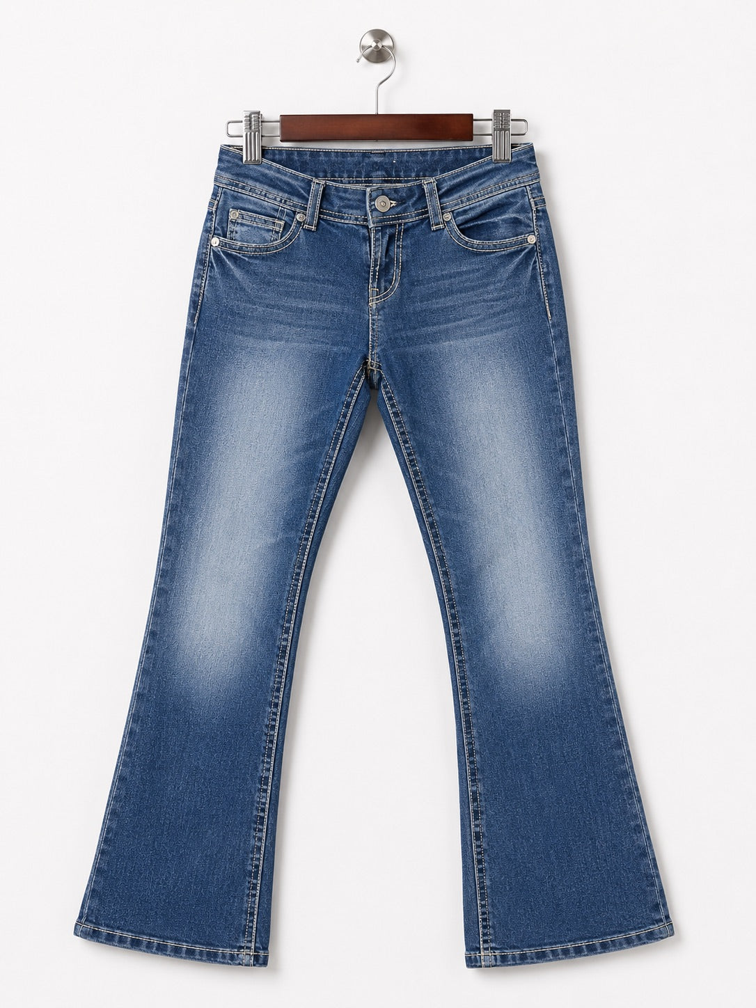 Wall Flower Women’s Y2K Style Bootcut Jeans