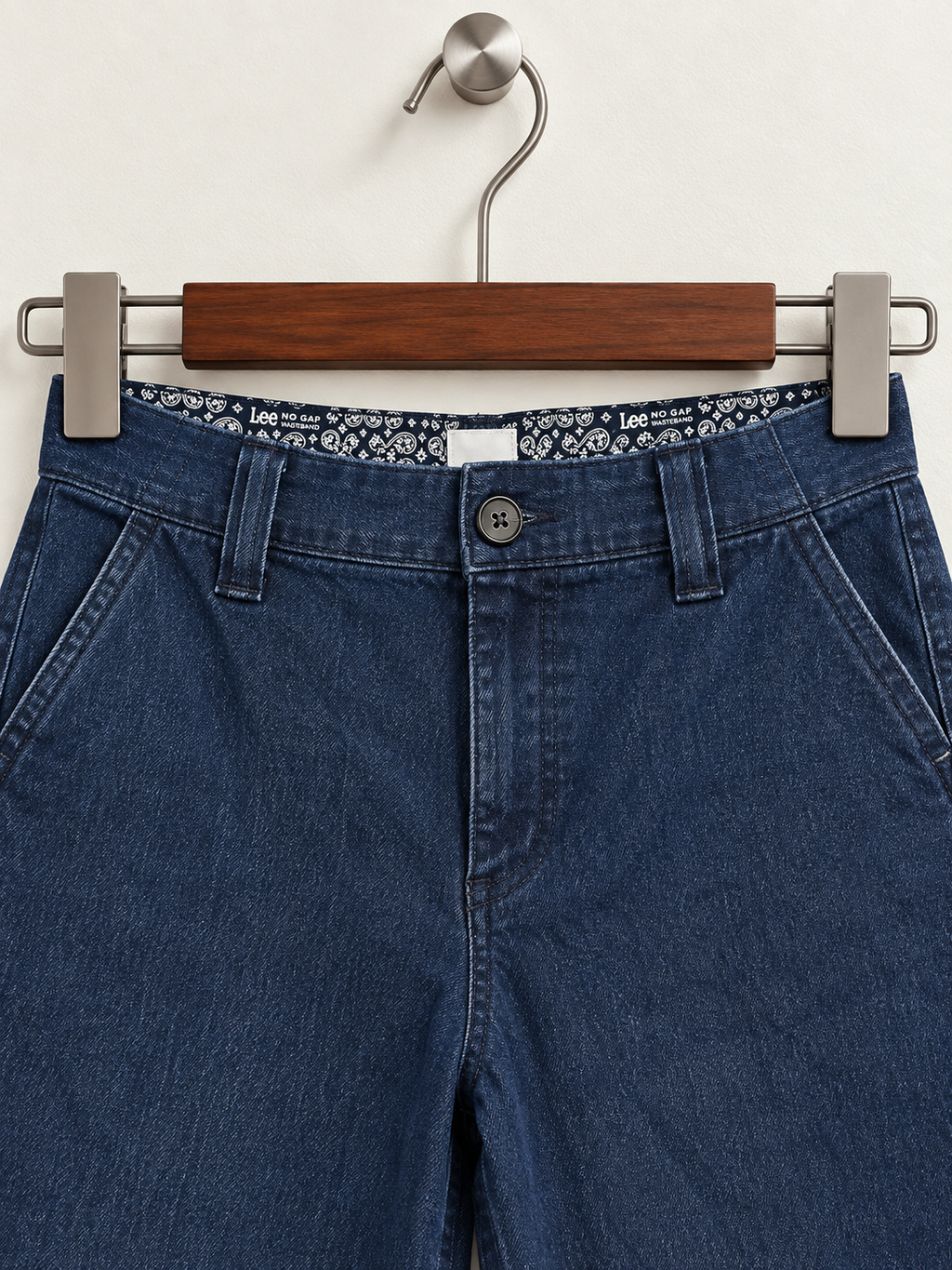 Lee Women’s Dark Wash High-Rise Wide Leg Jeans