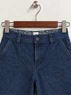 Lee Women’s Dark Wash High-Rise Wide Leg Jeans