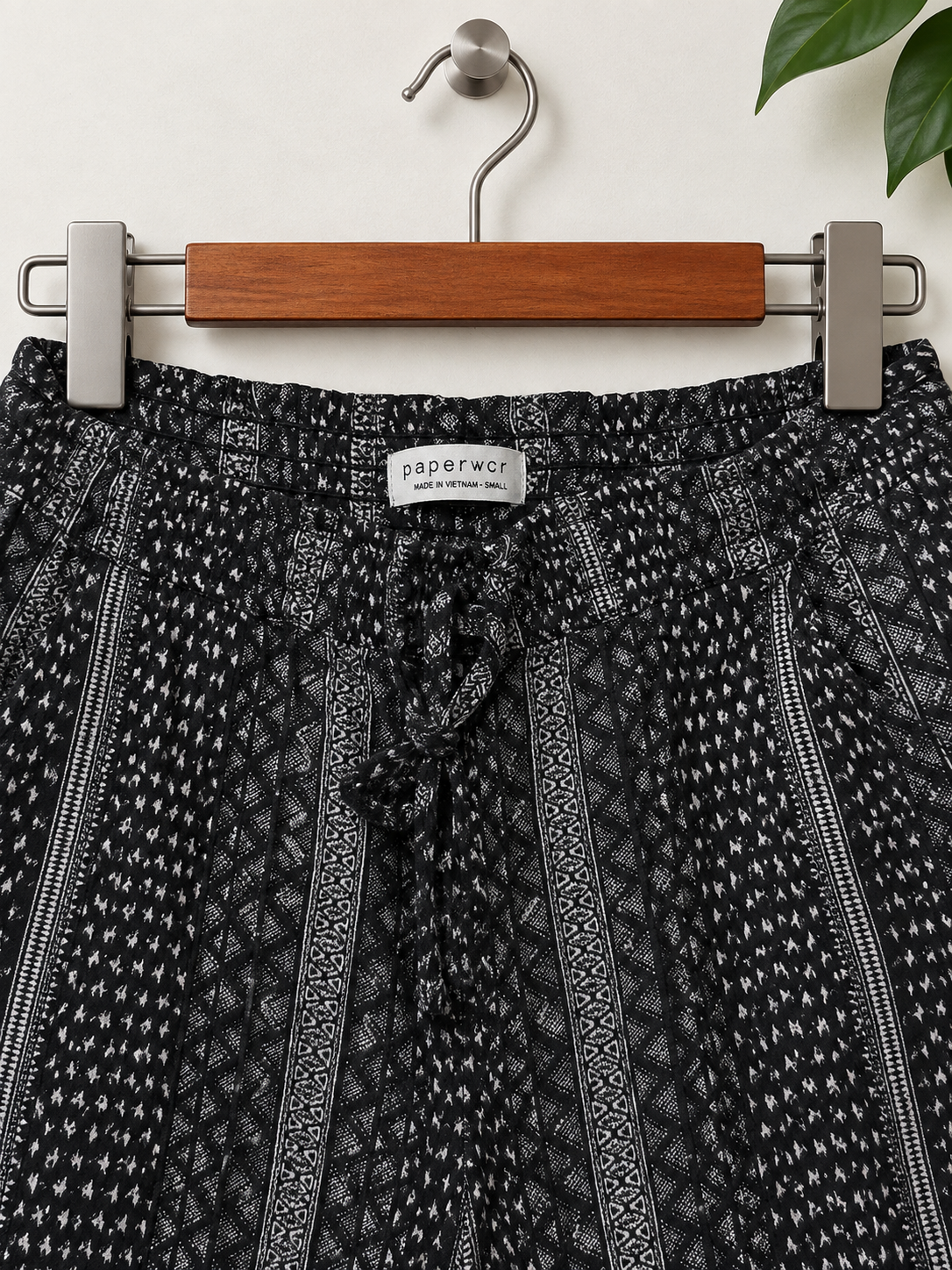 Paper Crane Boho Elastic Waist Trouser Size - S