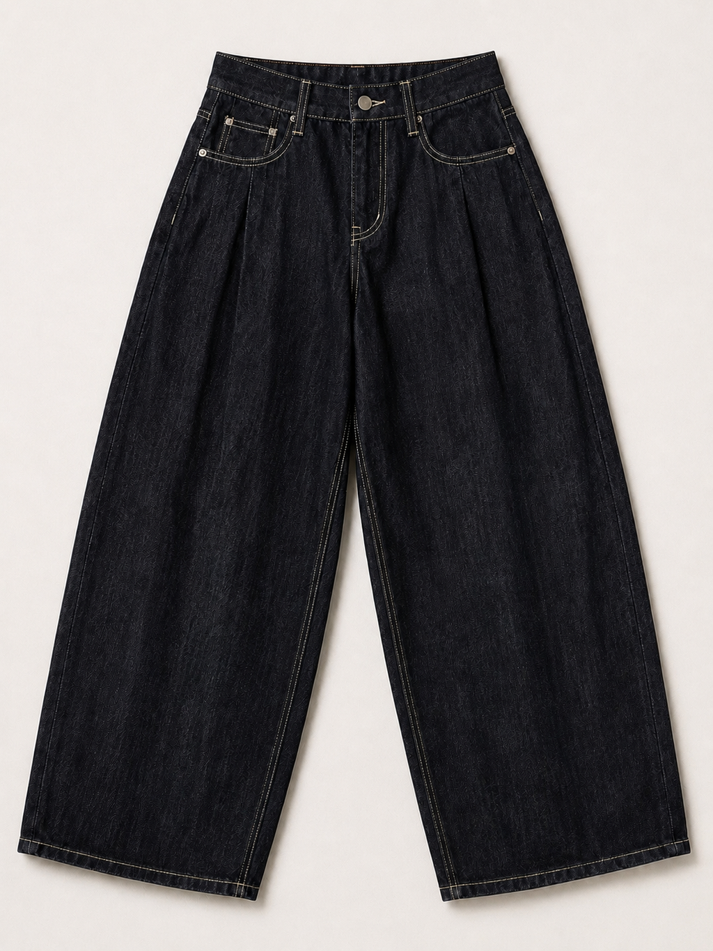 Baloon Fit Baggy Jeans For Girls