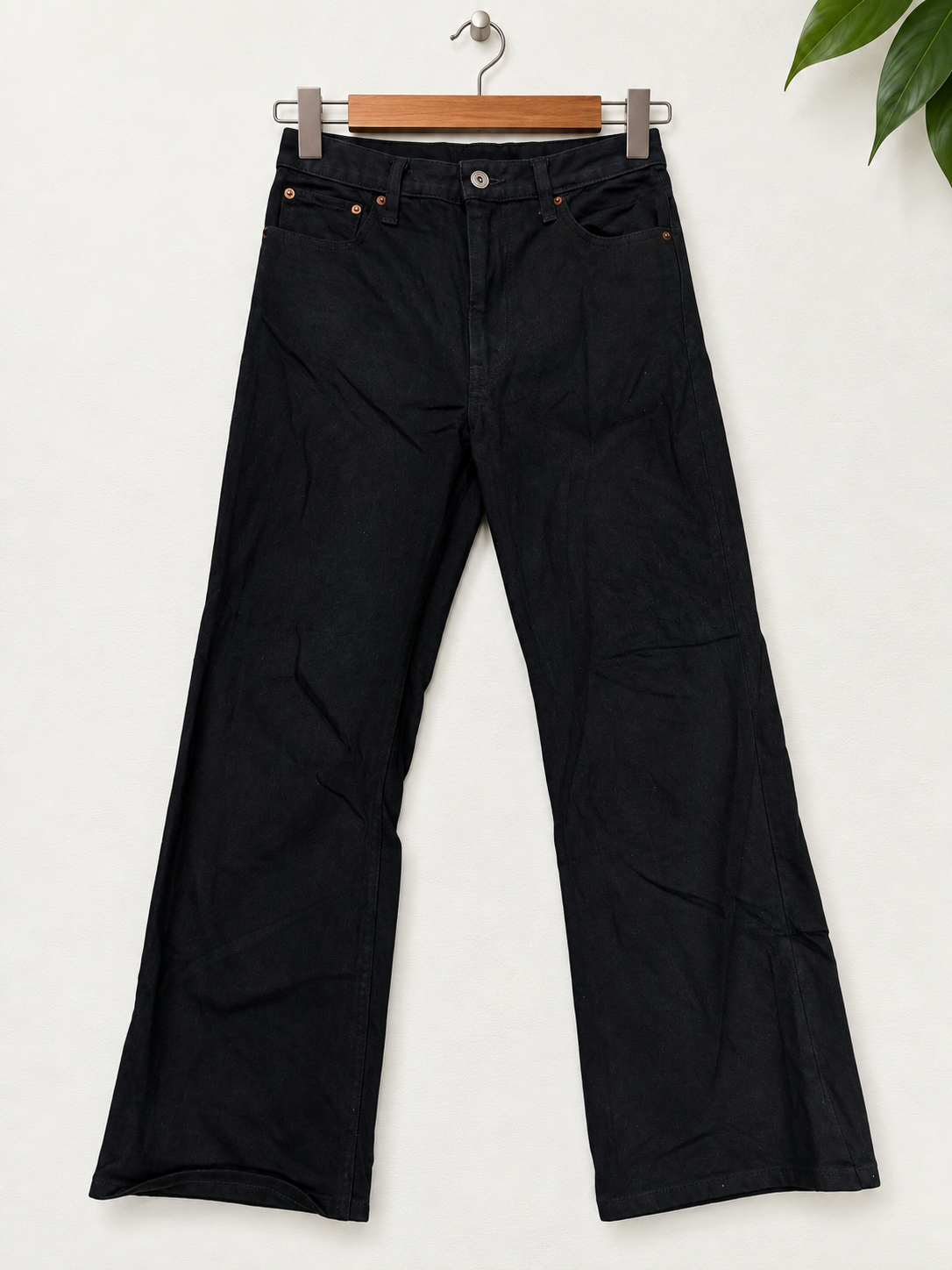 Abercrombie & Fitch The 90s Relaxed High Rise Black Denim Jeans (Size 24) Women’s