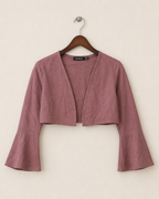 boohoo Women's Open Front Cropped Jacket